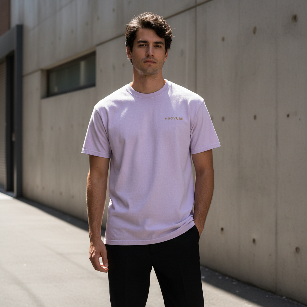 Novuré Heavyweight Tee — Social Post