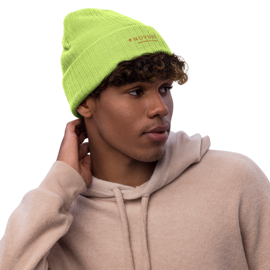 Novuré Ribbed Knit Beanie