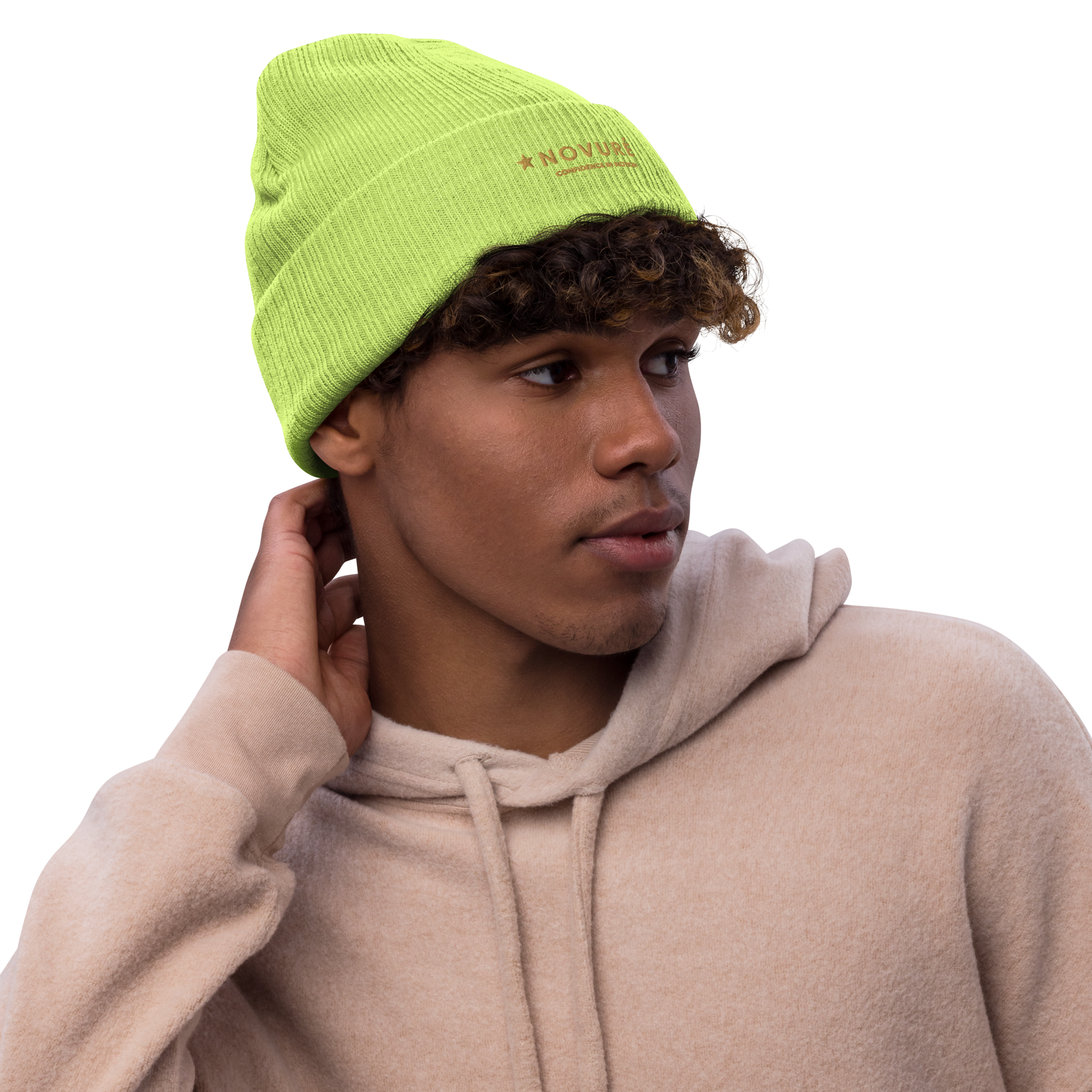 Novuré Ribbed Knit Beanie