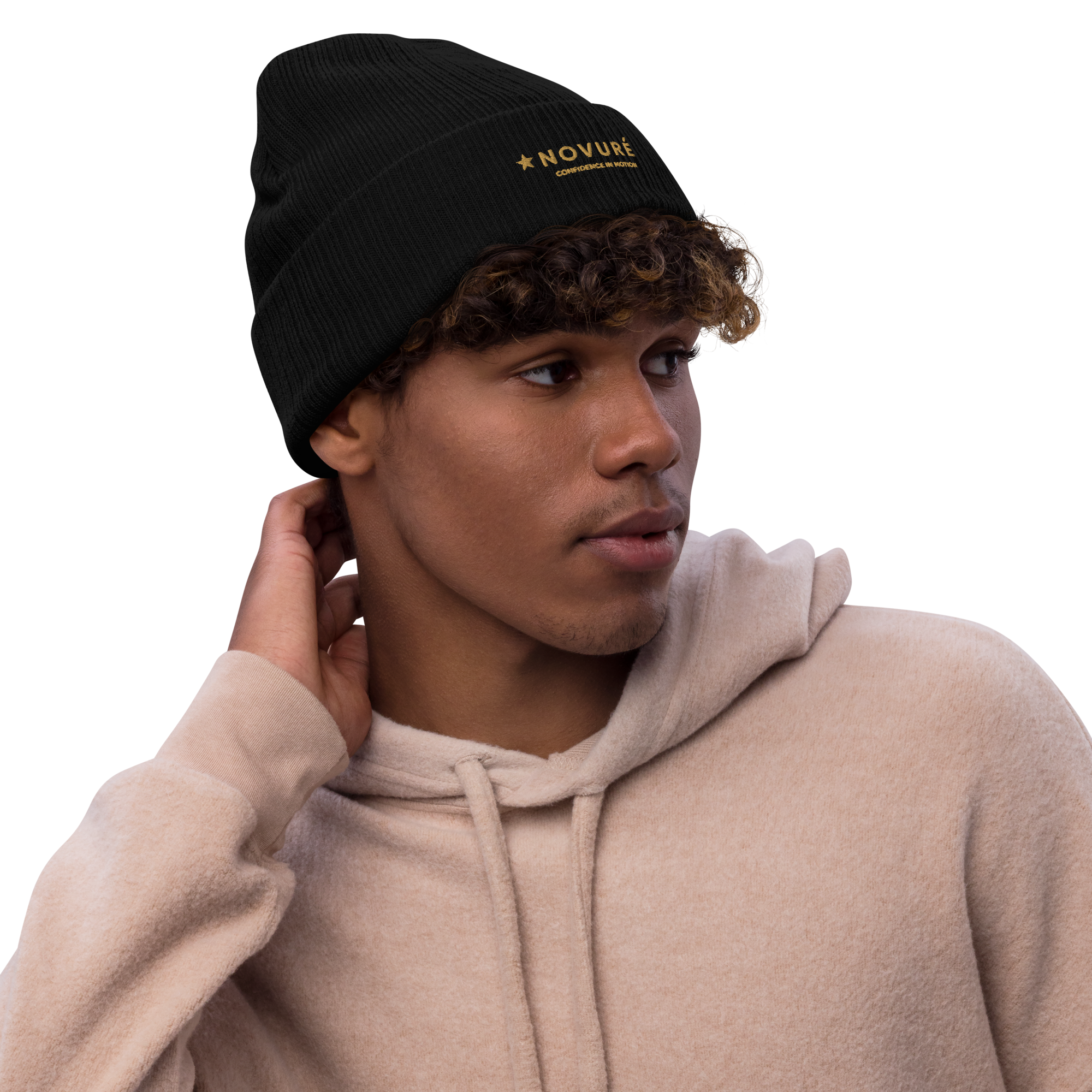 Novuré Ribbed Knit Beanie