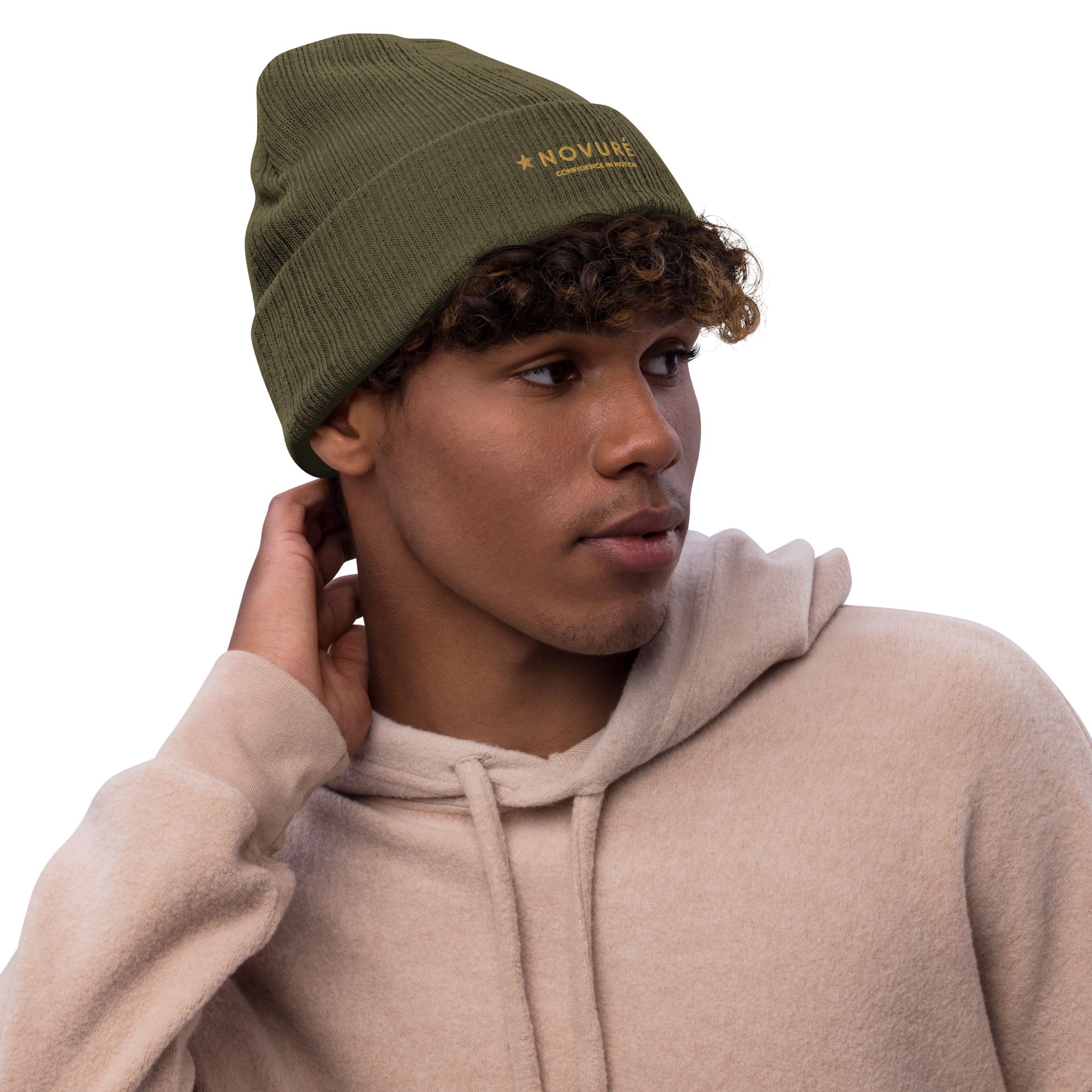 Novuré Ribbed Knit Beanie